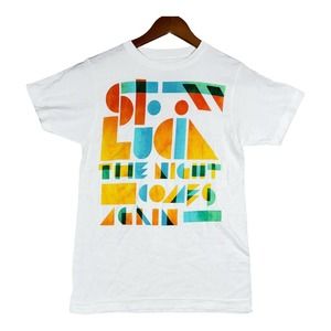 St Lucia The Night Comes Again 2014 Tour Concert Band sz XS South Africa T Shirt